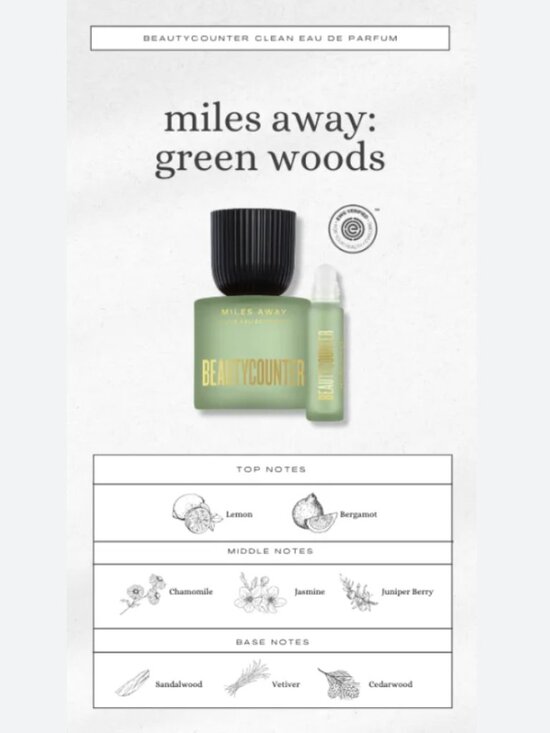 beautycounter Other - Beautycounter Miles Away 50ml NEW IN BOX Clean Beauty